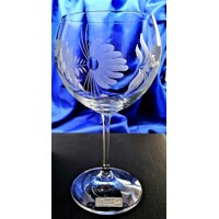 LsG-Crystal Sklenice na Burgund skleničky na červené víno ručně broušené dekor Kanta dárkové balení DV-114 460ml 2 Ks.