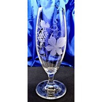 LsG-Crystal Skleničky na pivo ručně broušené/ ryté dekor Víno Eva-220 380 ml 6...