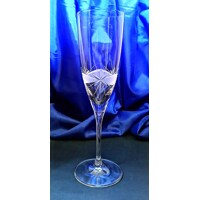 Lsg-Crystal Skleničky na šampus 18 x Swarovski krystal  ručně broušené dekor Kanta Kate-s465 220ml 6 Ks.
