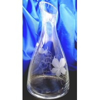 LsG-Crystal Dekantér karafa na víno vodu ručně ryté broušené dekor dekor Víno okrasné balení dek-616 1200ml 1 Ks.