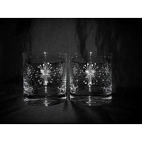 LsG-Crystal Skleničky na Whisky ručně broušené dekor Vločka dárkové balení Barline-739 290ml 2 Ks.