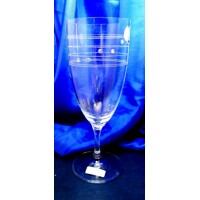 LsG Crystal Skleničky na pivo 12 x krystal Swarovski ručně broušené dekor Claudia CX- 8550 380ml 2 Ks.