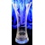 LsG-Crystal Váza skleněná broušená/ rytá křišťál na dlouhé květiny dekor Kanta okrasná krabička WA-551 340 x 140mm 1 Ks.