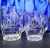 LsG-Crystal Sklenice pivní broušená manželská souprava dekor Ječmen BG-6128 500ml/ 330ml 2 Ks.